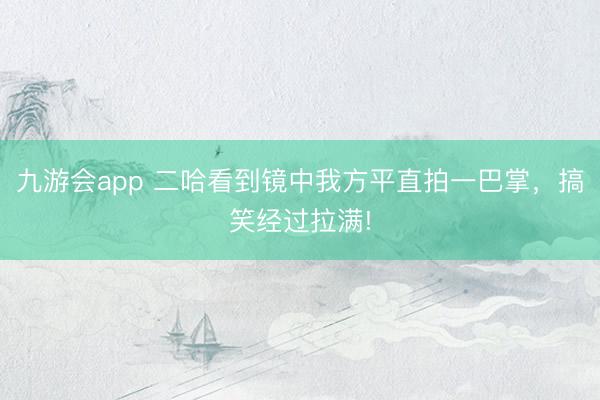 九游会app 二哈看到镜中我方平直拍一巴掌，搞笑经过拉满!
